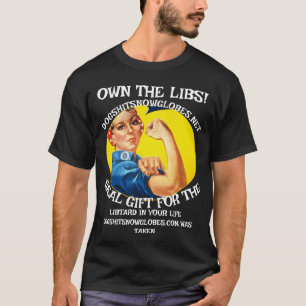 EIGENTÜMER DES DOGSHITSNOWGLOBES DOT NET T-Shirt