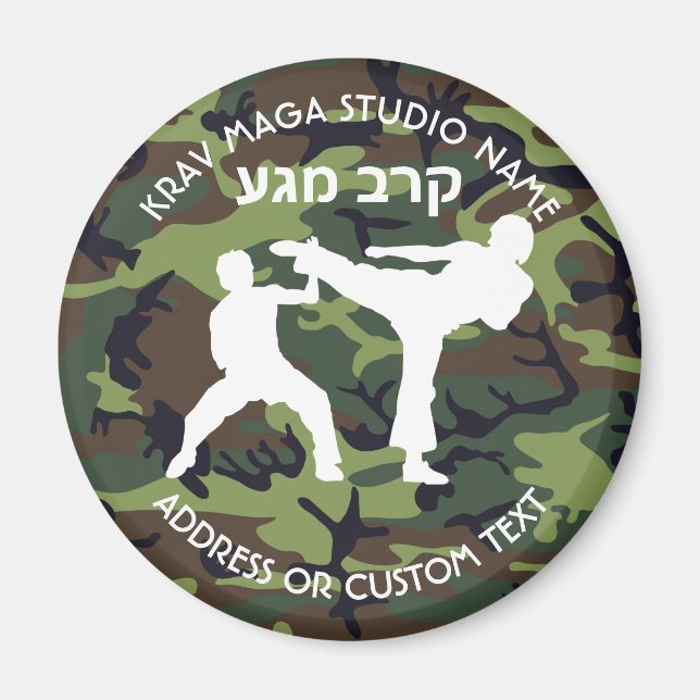 Eigentümer des israelischen Kampfsystems Krav Maga Magnet (Vorne)