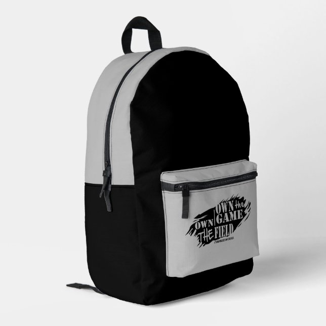 Eigentümer des Spiels Bedruckter Rucksack (Rückseitige Ecke links)