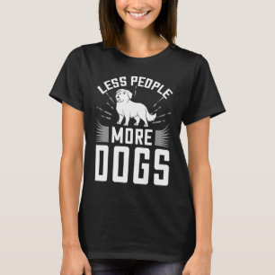 Eigentümer von Bernhardiner-Hundewelpen T-Shirt