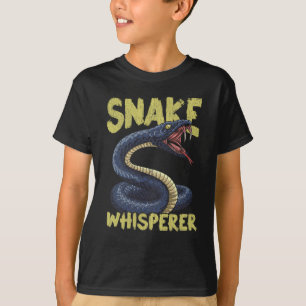 Eigentümer von Funny Snake Whisperer Animal Reptil T-Shirt