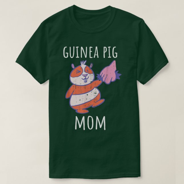 Eigentümer von Guinea Schweinefleisch Sprichwort54 T-Shirt (Design vorne)