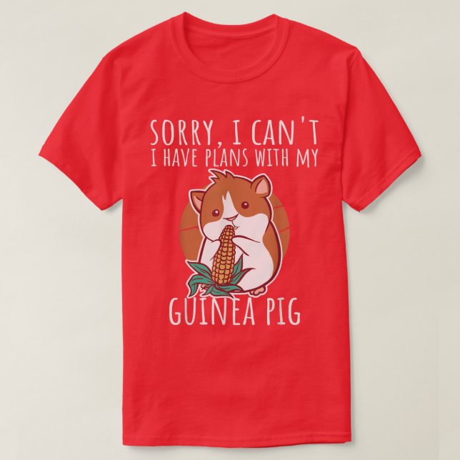 Eigentümer von Guinea Schweinefleisch Sprichwort54 T-Shirt (Design vorne)