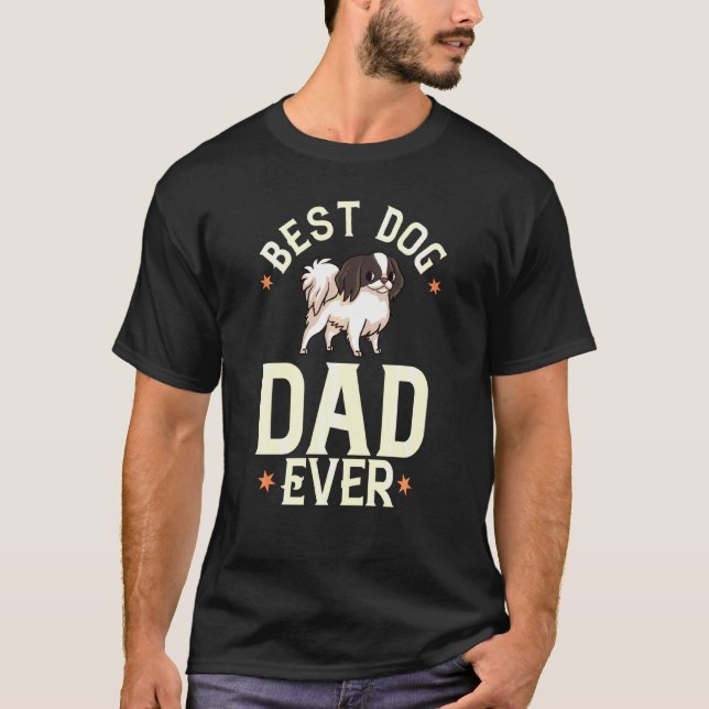 Eigentümer von Japanischen Chin Dog Welppies T-Shirt (Vorderseite)