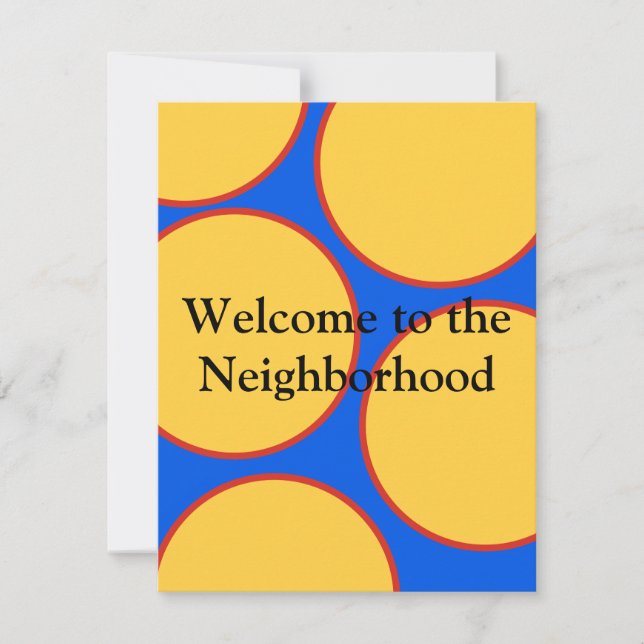 Eigentümervereinigung Glückwünsche Feiertagskarte (Vorderseite)