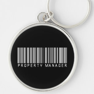 Eigentums-Manager-Bar-Code Schlüsselanhänger