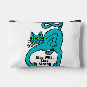 Eigenwillige Expressive Katze Zubehörtasche