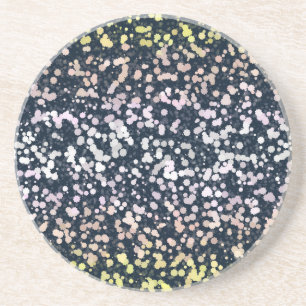 Eigenwillige Süße Retro Boho Flora Pangender-Stolz Getränkeuntersetzer