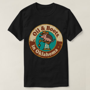 Eigenwilliger Western-Charme_ Oklahoma-Cowboy-Gürt T-Shirt