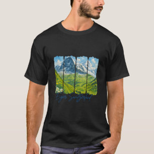 Eiger Schweiz Reisereise Treffen Sie mich in Eiger T-Shirt