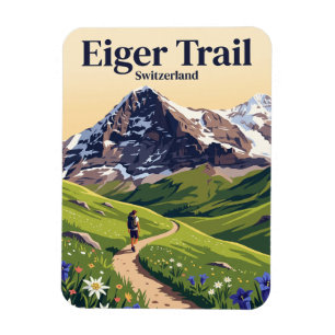 Eiger Trail Schweiz Magnet