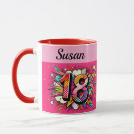 Eighteenth Birthday Mug