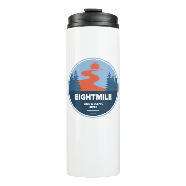 Eightmile Wild und Landschaftlicher Fluss Connecti Thermosbecher (Vorderseite)