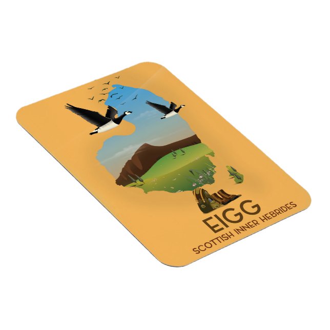 Eigtish Inner Hebrides Map Magnet (Rechte Seite)