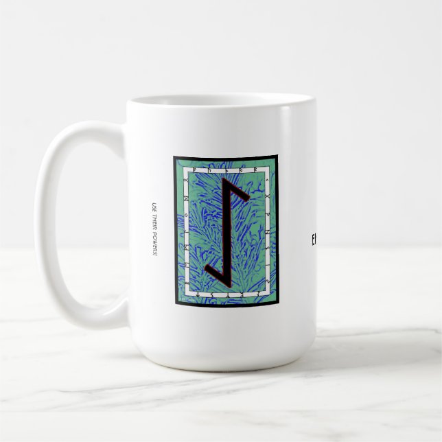 Eihwaz Rune Tasse - Ausdauer! (Links)