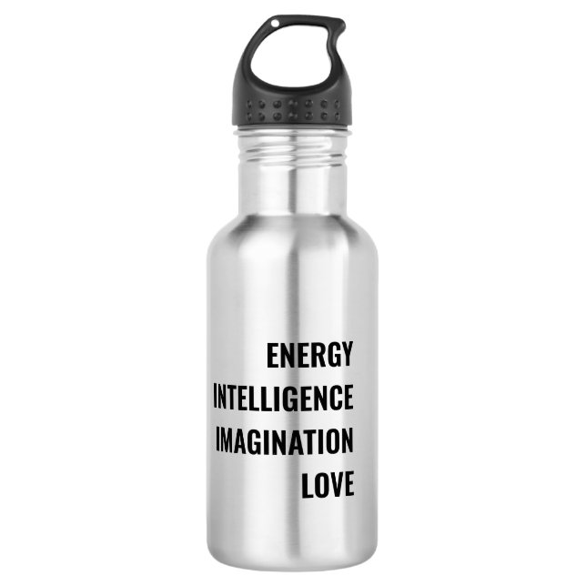 EIIL Wasserflasche Edelstahlflasche (Vorderseite)
