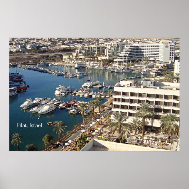 Eilat, Israel Poster (Vorne)