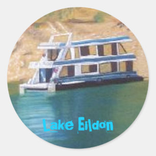 Eildon Runder Aufkleber