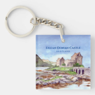 Eilean Donan Castle Ecosse aquarelle peinture
