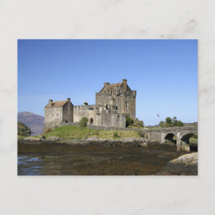 Eilean Donan Castle, Schottland. Das berühmte Eile Postkarte