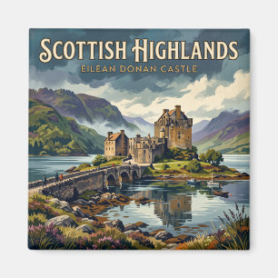 Eilean Donan Castle Schottland Magnet