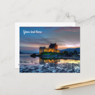 Eilean Donan Castle, Schottland Postkarte