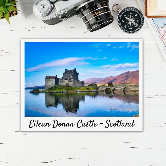 Eilean Donan Castle - Schottland Postkarte (Von Creator hochgeladen)