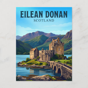 Eilean Donan Castle Schottland Postkarte