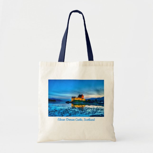 Eilean Donan Castle, Schottland Tote Tasche (Vorne)