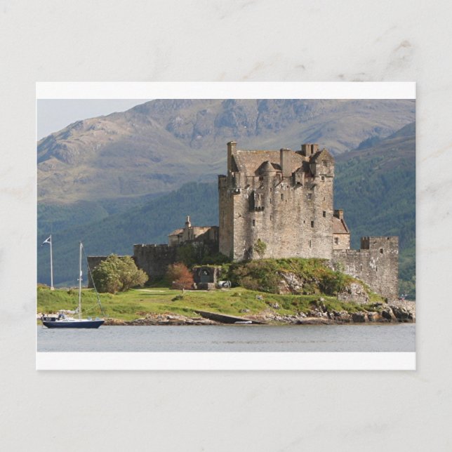 Eilean Donan Castle, Scotland, United Kingdom 2 Postkarte (Vorderseite)