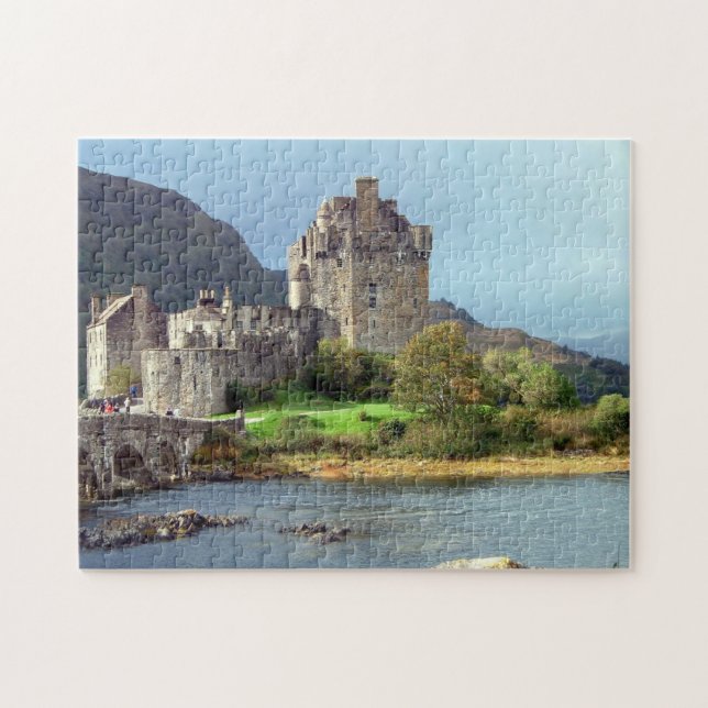 Eilean Donan Schloss-Puzzlespiel (Horizontal)