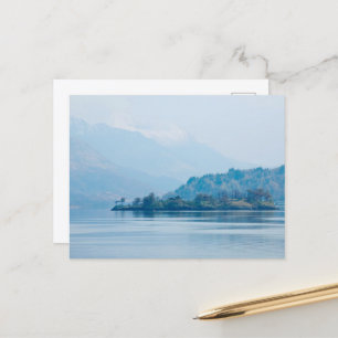 Eilean Munde am Loch Leven, Schottland Postcard Postkarte