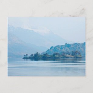 Eilean Munde auf Loch Leven, Schottland Postkarte