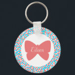 Eileen Butterfly Dots Schlüsselanhänger<br><div class="desc">Eileen Butterfly Dots Schlüsselanhänger / Schlüsselring von 369MyName und 369.</div>