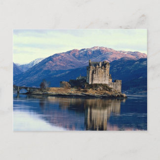 Eileen Donan Castle, Loch Duich, Schottland Postkarte