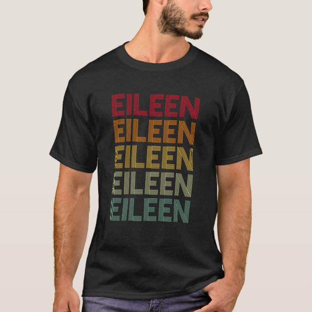 Eileen Retro Name Spaß Nickname T-Shirt (Vorderseite)