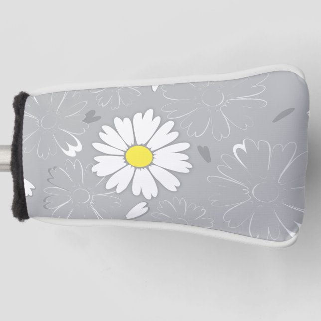 Eilins Daisy-Blume Golf Headcover (Vorderseite)