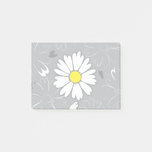 Eilins Daisy-Blume Post-it Klebezettel (Vorderseite)