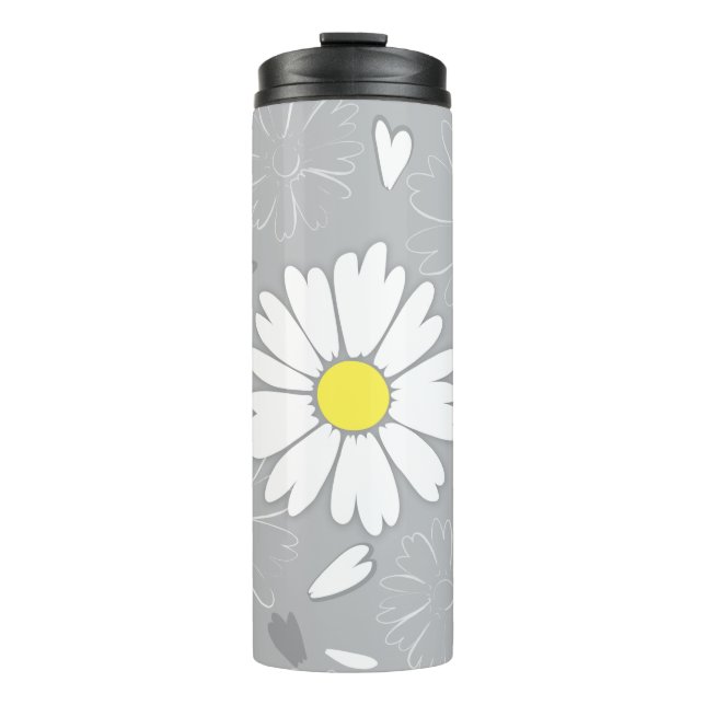 Eilins Daisy-Blume Thermosbecher (Vorderseite)