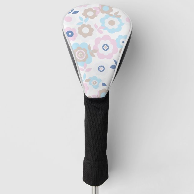 Eilin's Spring Flowers 3 Golf Headcover (Vorderseite)