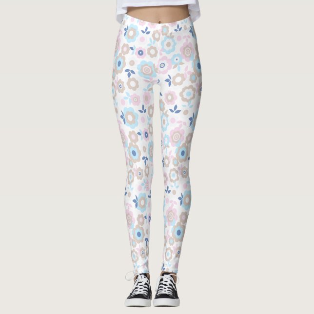 Eilin's Spring Flowers 3 Leggings (Vorderseite)