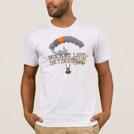 Eimer-Liste: Skydiving T-Shirt