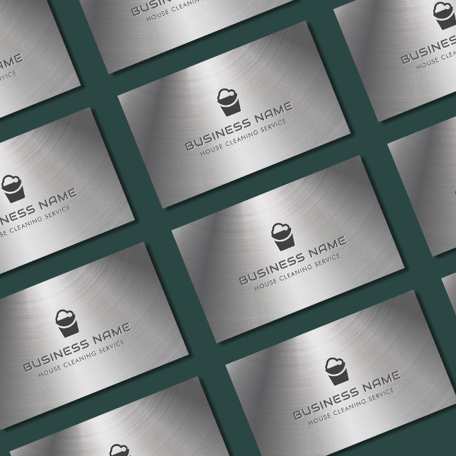 Eimer-Logo für Reinigungsservice Visitenkarte (Von Creator hochgeladen)