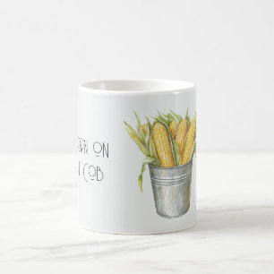 Eimer Maiskolben Kaffeetasse
