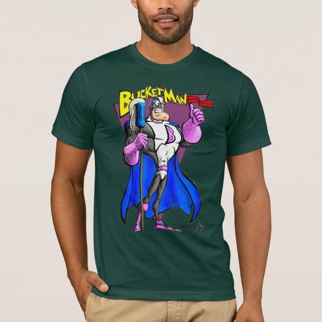 Eimer-Mann-T-Shirt T-Shirt (Vorderseite)