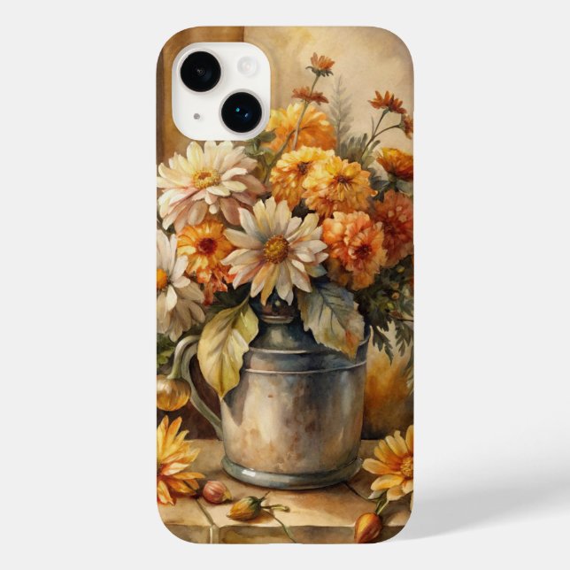 Eimer mit Herbstblumen   Case-Mate iPhone 14 Plus Hülle (Rückseite)