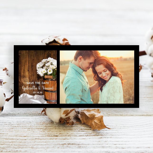 Eimer und Stallhochzeit speichern das Datum Save The Date (Von Creator hochgeladen)