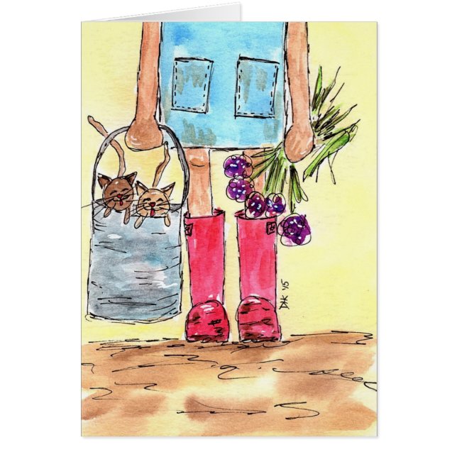 Eimer voll Kätzchen! (Vorne)