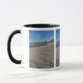 Ein (1) Foto dreimal gedruckt (3 Mal) Kaffeetasse