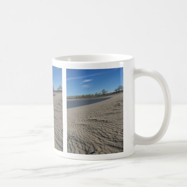 Ein (1) Foto dreimal gedruckt (3 Mal) Kaffeetasse (Rechts)